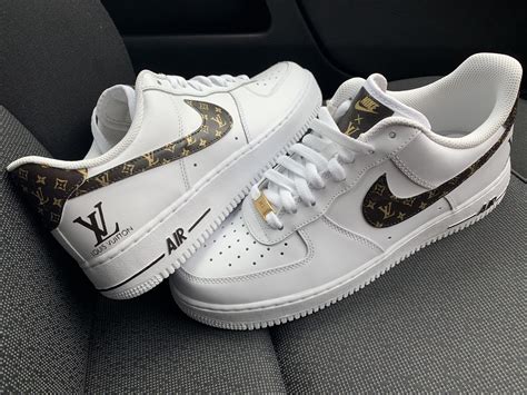 lv custom air forces|Lv air force 1 high.